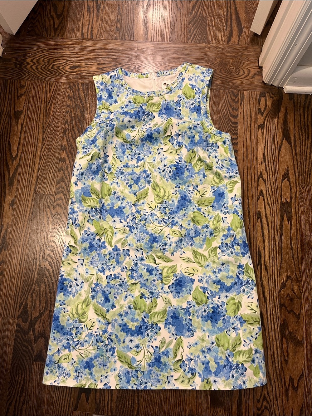 Molly Moorkamp Louise Hydrangea Shift Dress